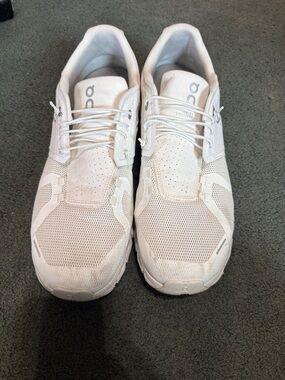 Men's Lightweight Athletic Running Shoes - White